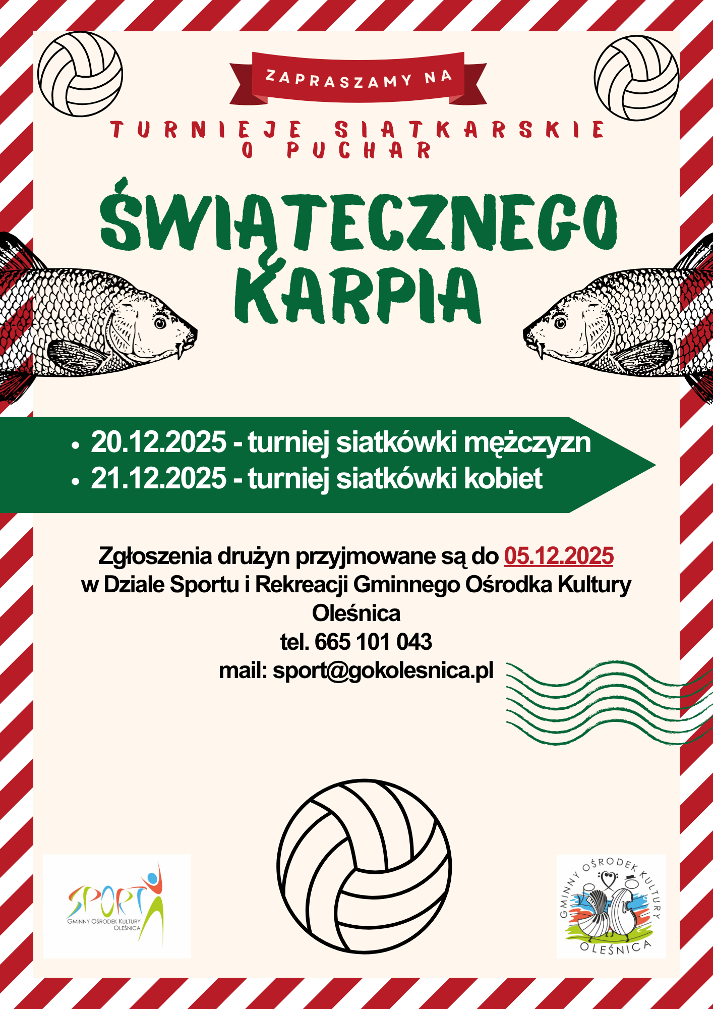 Plakat na świątecznego karpia (3)